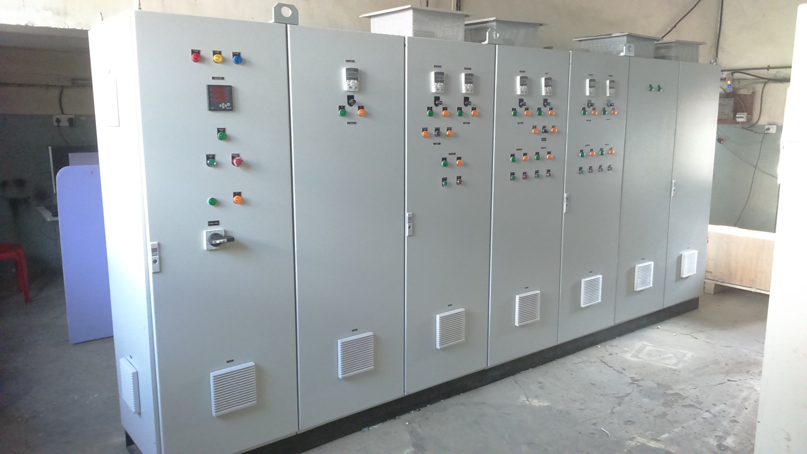MCC+PLC+SCADA Panel for Spray Cooler System