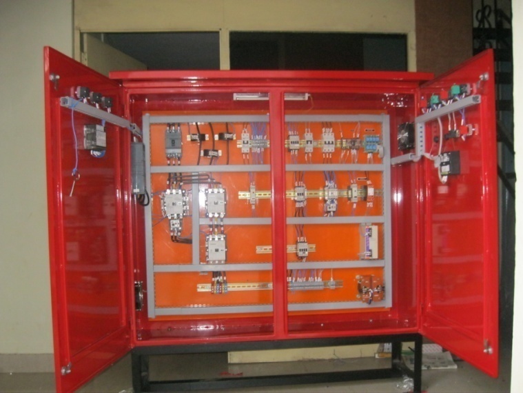 Fire hydrant and fire pump control panel